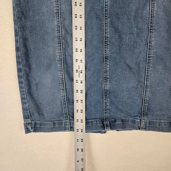 Est 1946 Denim Skirt Jeans Pencil Skirt Womens 6 Medium Wash 0742 - Picture 3 of 8